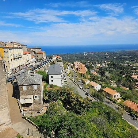 Palazzu Massoni, Magnifique Vue Sur La Mer Et La Montagne, Clim, Wifi, Parking Gratuit Cervione Bagian luar foto