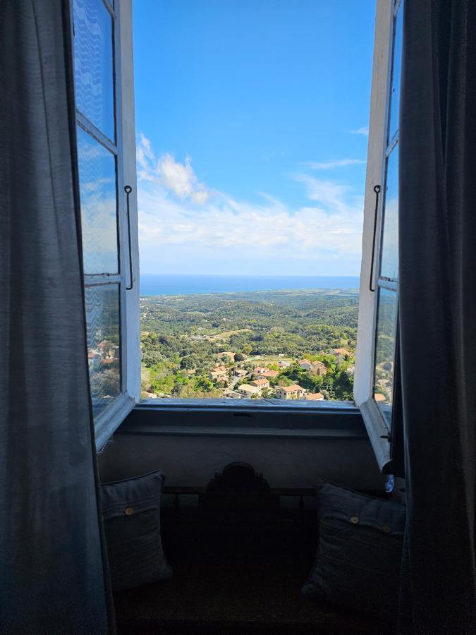 Palazzu Massoni, Magnifique Vue Sur La Mer Et La Montagne, Clim, Wifi, Parking Gratuit Cervione Bagian luar foto
