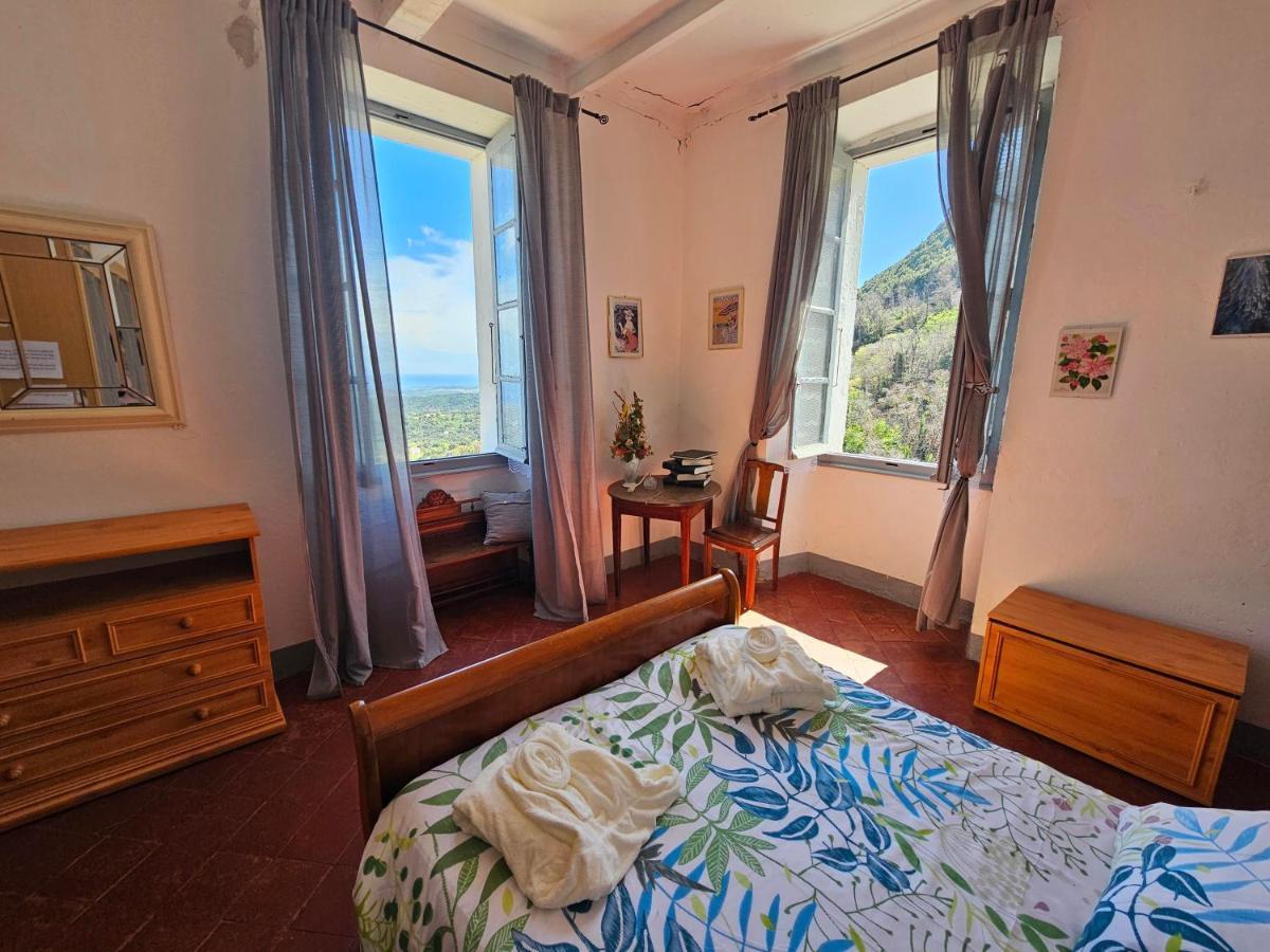 Palazzu Massoni, Magnifique Vue Sur La Mer Et La Montagne, Clim, Wifi, Parking Gratuit Cervione Bagian luar foto